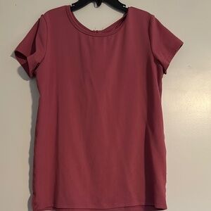 Girls all in motion Short Sleeve Top - Pink